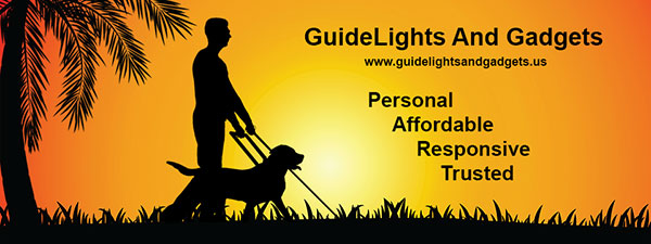 Guidelights and Gadgets logo.