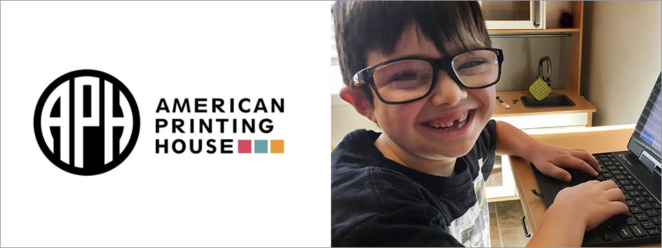 American Printing House (APH) logo.