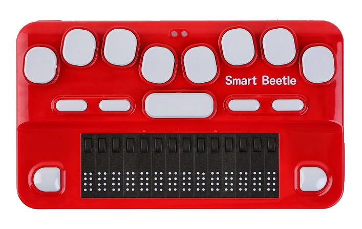 Photo of the Smart Beetle 14 Cell Braille Display for $995.00 USD - Flying Blind, LLC Online Store