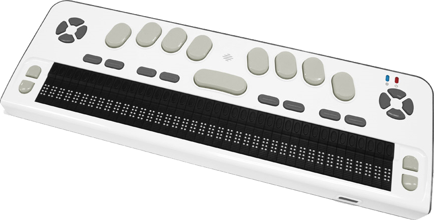 Photo of the Braille Edge 40 Braille Display with Executive Products Carrying Case for $2,495.00 USD - Flying Blind, LLC Online Store