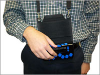 Photo of the One Like-Brand-New Focus 14 Blue Wireless Braille Display for $895.00 USD - Flying Blind, LLC Online Store