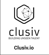 Logo. Clusiv. Building Unseeen Talent.