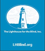 The Lighthouse for the Blind, Inc. logo.