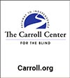 Carroll Center for the Blind logo.