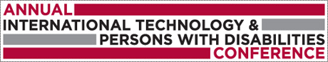 27th Annual International Technology and Persons with Disabilities Conference Logo