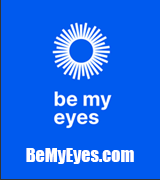 Be My Eyes logo.