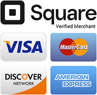 Square Payments Verified Merchant Seal.